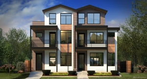 North Quivas Street Front Elevation Rendering